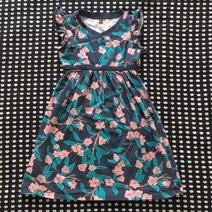 Tea Collection floral dress girls size 6